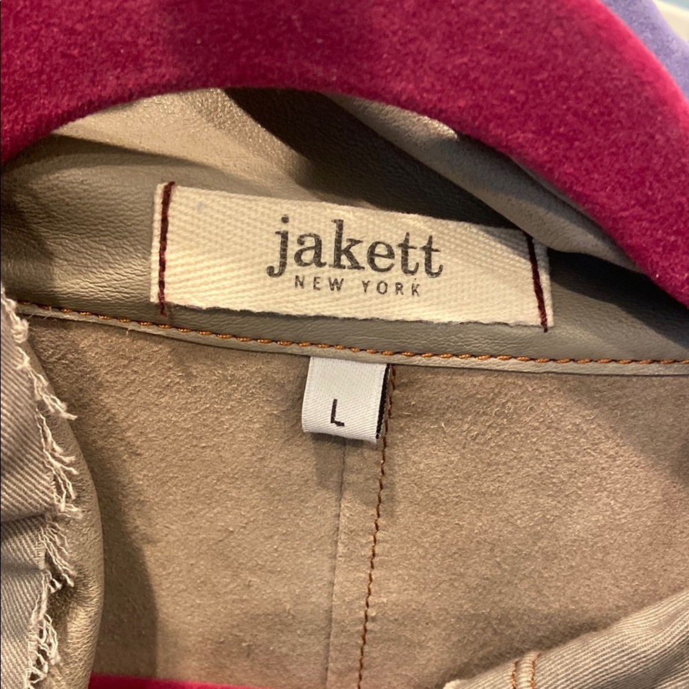 Utility Jacket in Tan - Picture 3 of 7